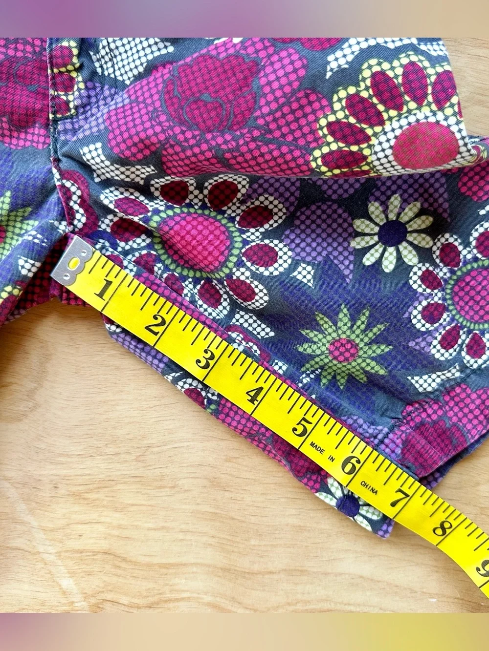 Vintage Y2K The Children’s Place Floral Capri Pants Girls Size 5